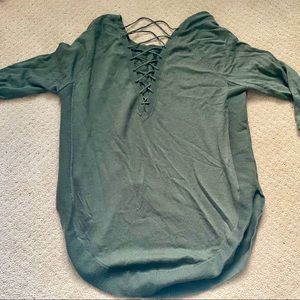 Express 3/4 sleeve shirt